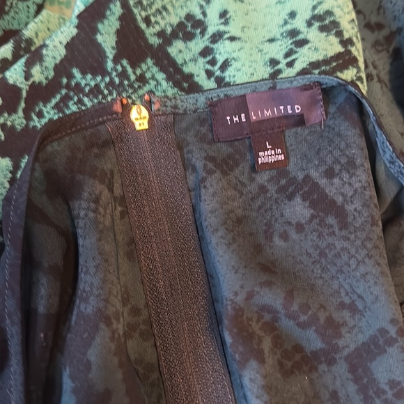 🖤The Limited🖤 Ombré, snake print blouse, size L - Picture 6 of 10